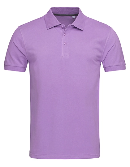 Harper Polo zum Besticken und Bedrucken in der Farbe Lavender Purple mit Ihren Logo, Schriftzug oder Motiv.