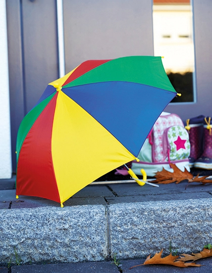 Kinderregenschirm zum Besticken und Bedrucken mit Ihren Logo, Schriftzug oder Motiv.