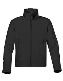 Men´s Cruise Softshell Jacket zum Besticken und Bedrucken in der Farbe Black-Black mit Ihren Logo, Schriftzug oder Motiv.