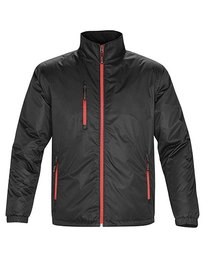 Axis Thermal Jacket zum Besticken und Bedrucken in der Farbe Black-Sport Red mit Ihren Logo, Schriftzug oder Motiv.