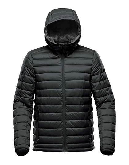 Men´s Stavanger Thermal Jacket zum Besticken und Bedrucken in der Farbe Black-Graphite mit Ihren Logo, Schriftzug oder Motiv.