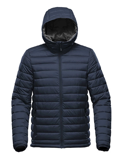 Men´s Stavanger Thermal Jacket zum Besticken und Bedrucken in der Farbe Navy-Graphite mit Ihren Logo, Schriftzug oder Motiv.