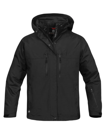 Women´s Ranger 3-in-1 System Jacket zum Besticken und Bedrucken in der Farbe Black mit Ihren Logo, Schriftzug oder Motiv.