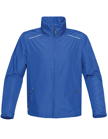 Men´s Nautilus Performance-Shell Jacket zum Besticken und Bedrucken in der Farbe Azure Blue mit Ihren Logo, Schriftzug oder Motiv.