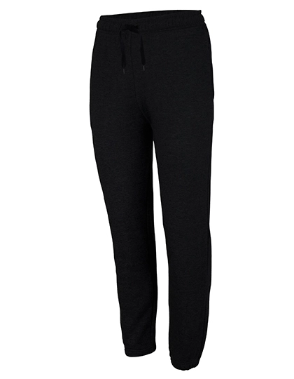 Unisex Sweat Pants zum Besticken und Bedrucken in der Farbe Black mit Ihren Logo, Schriftzug oder Motiv.