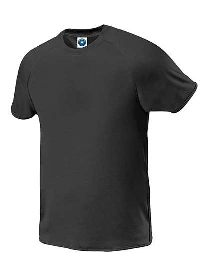 Men´s Sport T-Shirt zum Besticken und Bedrucken in der Farbe Anthracite mit Ihren Logo, Schriftzug oder Motiv.