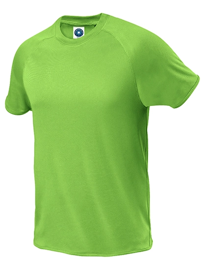 Men´s Sport T-Shirt zum Besticken und Bedrucken in der Farbe Fluorescent Green mit Ihren Logo, Schriftzug oder Motiv.