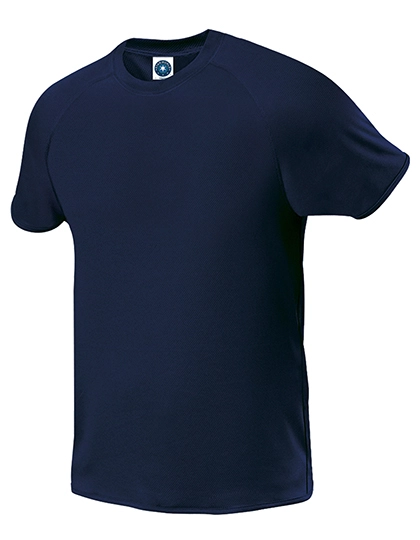 Men´s Sport T-Shirt zum Besticken und Bedrucken in der Farbe Navy Blue mit Ihren Logo, Schriftzug oder Motiv.