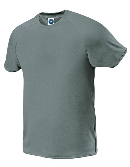 Men´s Sport T-Shirt zum Besticken und Bedrucken in der Farbe Sports Grey (Melange) mit Ihren Logo, Schriftzug oder Motiv.