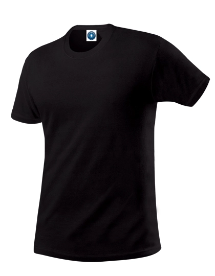 Men´s Performance T-Shirt zum Besticken und Bedrucken in der Farbe Black mit Ihren Logo, Schriftzug oder Motiv.