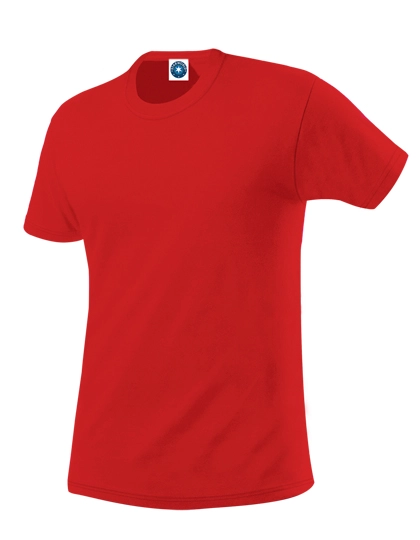 Men´s Performance T-Shirt zum Besticken und Bedrucken in der Farbe Bright Red mit Ihren Logo, Schriftzug oder Motiv.