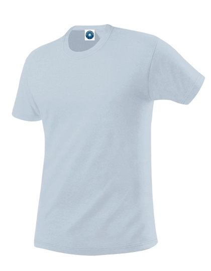 Men´s Performance T-Shirt zum Besticken und Bedrucken in der Farbe Sky mit Ihren Logo, Schriftzug oder Motiv.