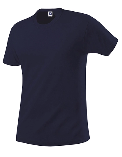 Men´s Organic Cotton T-Shirt zum Besticken und Bedrucken in der Farbe Deep Navy mit Ihren Logo, Schriftzug oder Motiv.