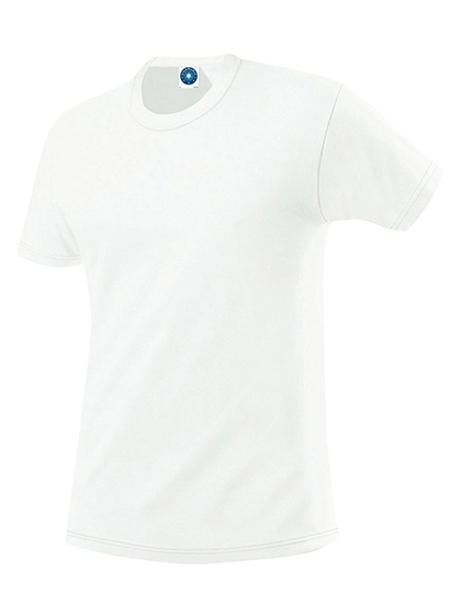 Men´s Organic Cotton T-Shirt zum Besticken und Bedrucken in der Farbe White mit Ihren Logo, Schriftzug oder Motiv.