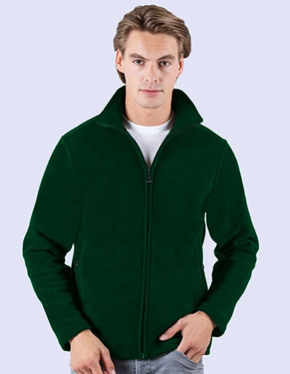 Men´s Full Zip Fleece Jacket zum Besticken und Bedrucken mit Ihren Logo, Schriftzug oder Motiv.