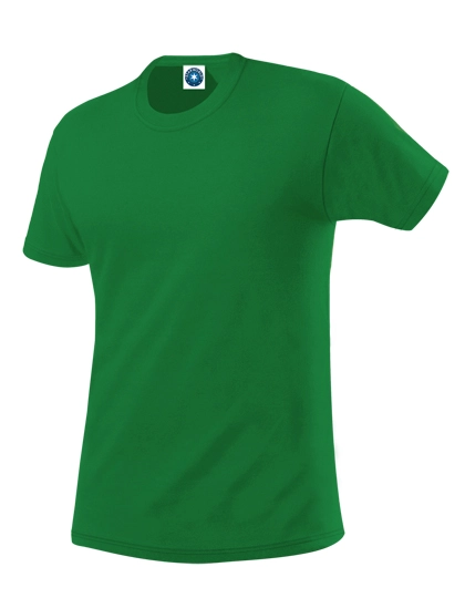 Men´s Organic Cotton T-Shirt zum Besticken und Bedrucken in der Farbe Kelly Green mit Ihren Logo, Schriftzug oder Motiv.