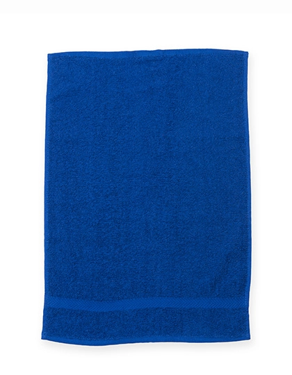 Luxury Gym Towel zum Besticken und Bedrucken in der Farbe Royal mit Ihren Logo, Schriftzug oder Motiv.
