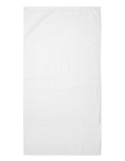 Printable Hand Towel zum Besticken und Bedrucken in der Farbe White mit Ihren Logo, Schriftzug oder Motiv.