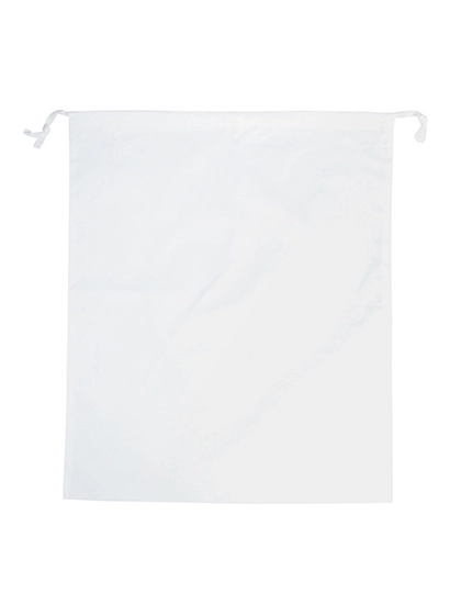 Laundry Bag zum Besticken und Bedrucken in der Farbe White mit Ihren Logo, Schriftzug oder Motiv.
