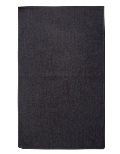 Microfibre Guest Towel zum Besticken und Bedrucken in der Farbe Steel Grey mit Ihren Logo, Schriftzug oder Motiv.