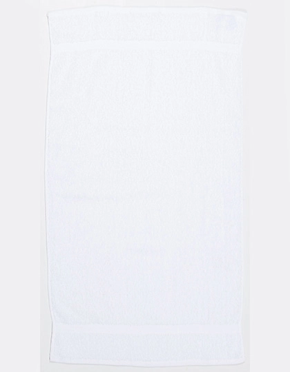 Classic Hand Towel zum Besticken und Bedrucken in der Farbe White mit Ihren Logo, Schriftzug oder Motiv.