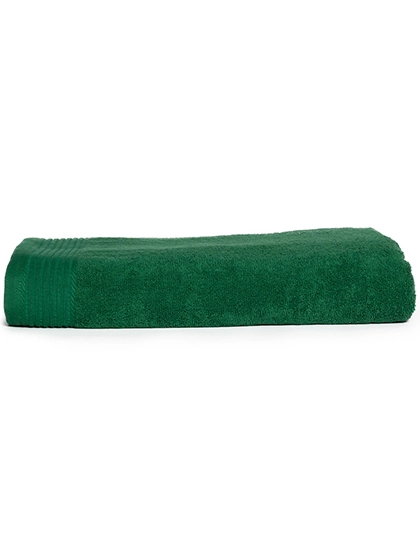 Classic Beach Towel zum Besticken und Bedrucken in der Farbe Green mit Ihren Logo, Schriftzug oder Motiv.