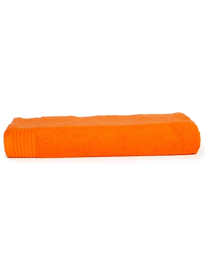 Classic Beach Towel zum Besticken und Bedrucken in der Farbe Orange mit Ihren Logo, Schriftzug oder Motiv.