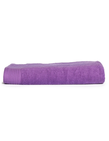 Classic Beach Towel zum Besticken und Bedrucken in der Farbe Purple mit Ihren Logo, Schriftzug oder Motiv.
