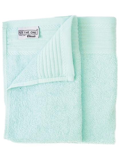 Classic Guest Towel zum Besticken und Bedrucken in der Farbe Mint mit Ihren Logo, Schriftzug oder Motiv.