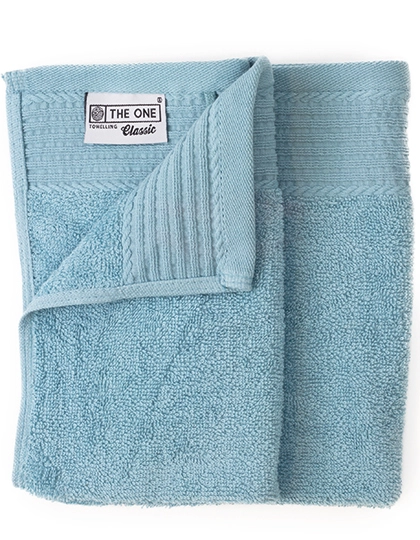 Classic Guest Towel zum Besticken und Bedrucken in der Farbe Petrol mit Ihren Logo, Schriftzug oder Motiv.