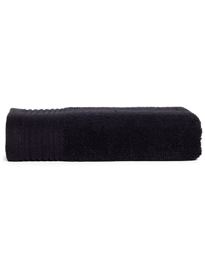 Classic Towel zum Besticken und Bedrucken in der Farbe Black mit Ihren Logo, Schriftzug oder Motiv.