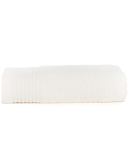 Classic Towel zum Besticken und Bedrucken in der Farbe Ivory Cream mit Ihren Logo, Schriftzug oder Motiv.