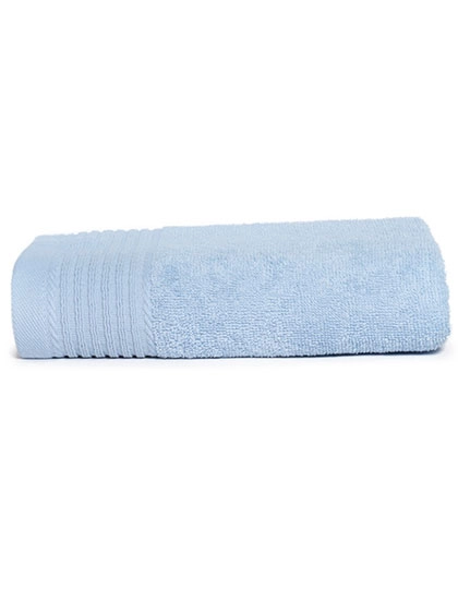 Classic Towel zum Besticken und Bedrucken in der Farbe Light Blue mit Ihren Logo, Schriftzug oder Motiv.