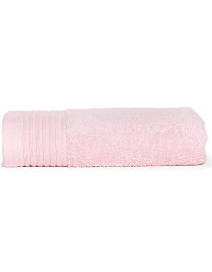 Classic Towel zum Besticken und Bedrucken in der Farbe Light Pink mit Ihren Logo, Schriftzug oder Motiv.