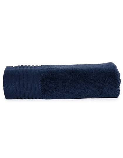 Classic Towel zum Besticken und Bedrucken in der Farbe Navy Blue mit Ihren Logo, Schriftzug oder Motiv.