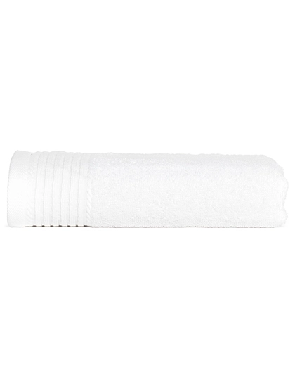 Classic Towel zum Besticken und Bedrucken in der Farbe White mit Ihren Logo, Schriftzug oder Motiv.
