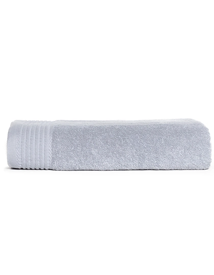 Classic Bath Towel zum Besticken und Bedrucken in der Farbe Light Grey mit Ihren Logo, Schriftzug oder Motiv.