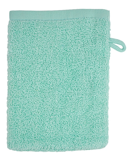Classic Washcloth zum Besticken und Bedrucken in der Farbe Mint mit Ihren Logo, Schriftzug oder Motiv.
