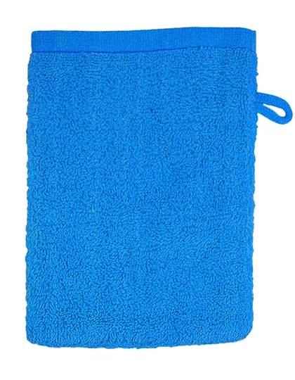 Classic Washcloth zum Besticken und Bedrucken in der Farbe Turquoise mit Ihren Logo, Schriftzug oder Motiv.