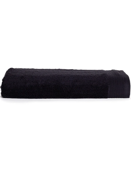 Deluxe Beach Towel zum Besticken und Bedrucken in der Farbe Black mit Ihren Logo, Schriftzug oder Motiv.