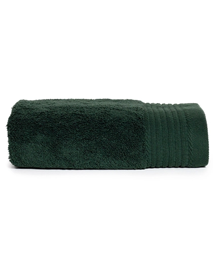 Deluxe Towel 50 zum Besticken und Bedrucken in der Farbe Dark Green mit Ihren Logo, Schriftzug oder Motiv.