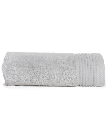 Deluxe Towel 60 zum Besticken und Bedrucken in der Farbe Silver Grey mit Ihren Logo, Schriftzug oder Motiv.