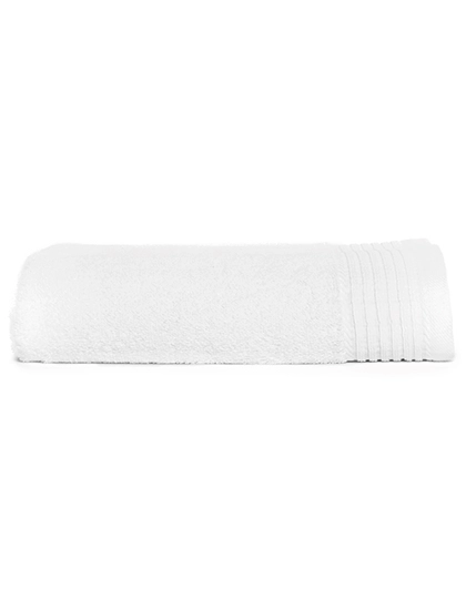 Deluxe Towel 60 zum Besticken und Bedrucken in der Farbe White mit Ihren Logo, Schriftzug oder Motiv.