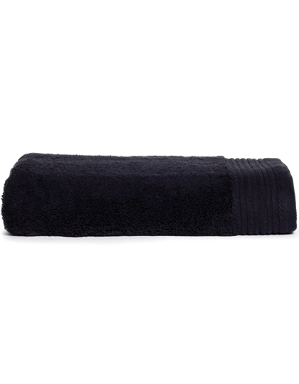 Deluxe Bath Towel zum Besticken und Bedrucken in der Farbe Black mit Ihren Logo, Schriftzug oder Motiv.