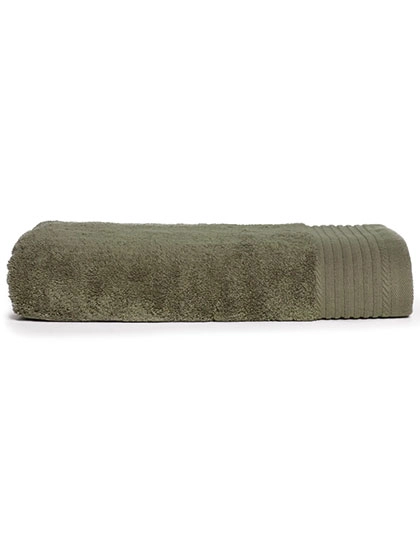 Deluxe Bath Towel zum Besticken und Bedrucken in der Farbe Olive Green mit Ihren Logo, Schriftzug oder Motiv.