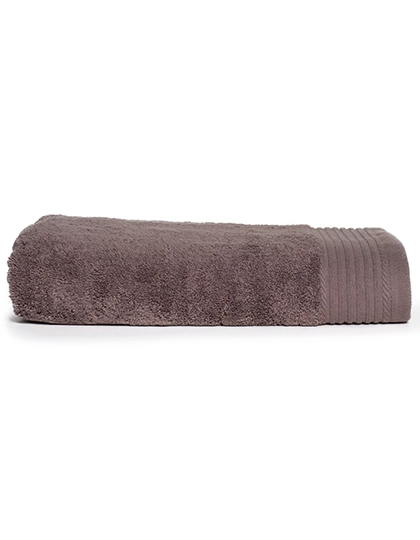 Deluxe Bath Towel zum Besticken und Bedrucken in der Farbe Taupe mit Ihren Logo, Schriftzug oder Motiv.