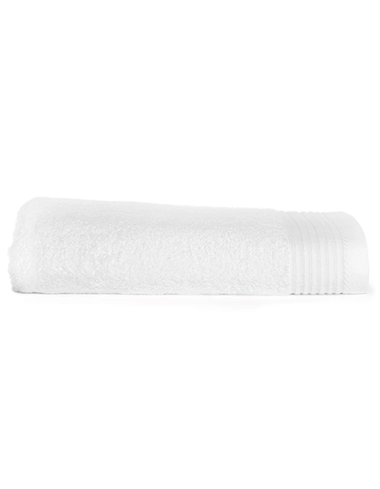 Deluxe Bath Towel zum Besticken und Bedrucken in der Farbe White mit Ihren Logo, Schriftzug oder Motiv.