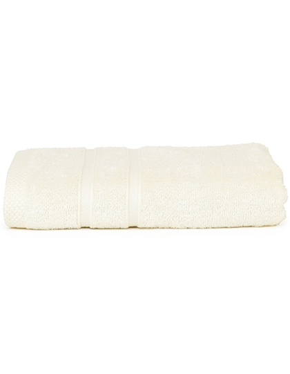 Bamboo Guest Towel zum Besticken und Bedrucken in der Farbe Ivory Cream mit Ihren Logo, Schriftzug oder Motiv.