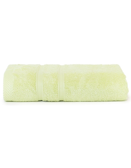 Bamboo Guest Towel zum Besticken und Bedrucken in der Farbe Light Olive mit Ihren Logo, Schriftzug oder Motiv.