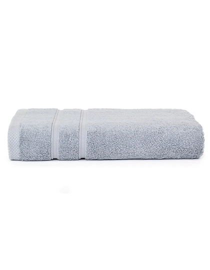 Bamboo Bath Towel zum Besticken und Bedrucken in der Farbe Light Grey mit Ihren Logo, Schriftzug oder Motiv.